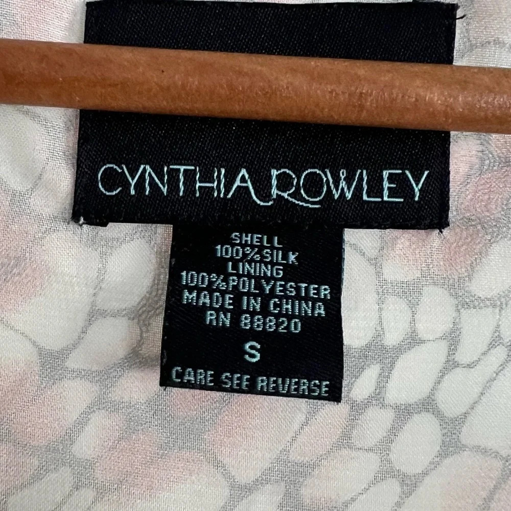 Cynthia Rowley sleeveless silk Top - Picture 4 of 4